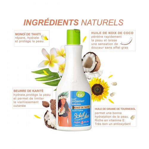 SOLEIL DES ILES After-Sun Moisturizing Lotion – Tahitian Monoi