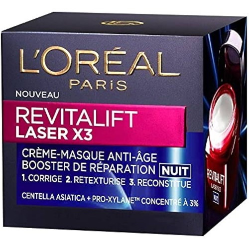 ΠΕΡΙΠΟΙΗΣΗ ΠΡΟΣΩΠΟΥ L'Oreal Revitalift Laser x3, Αντιγηραντική Κρέμα Ημέρας Τριπλής Δράσης, 50ml