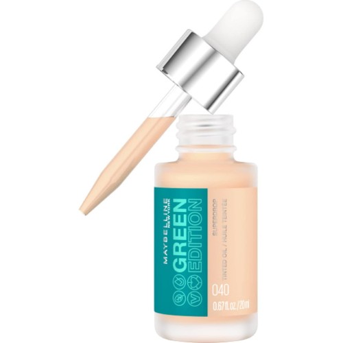  MAKE UP Maybelline Green Edition Superdrop Tinted Oil Makeup N°40 20ml