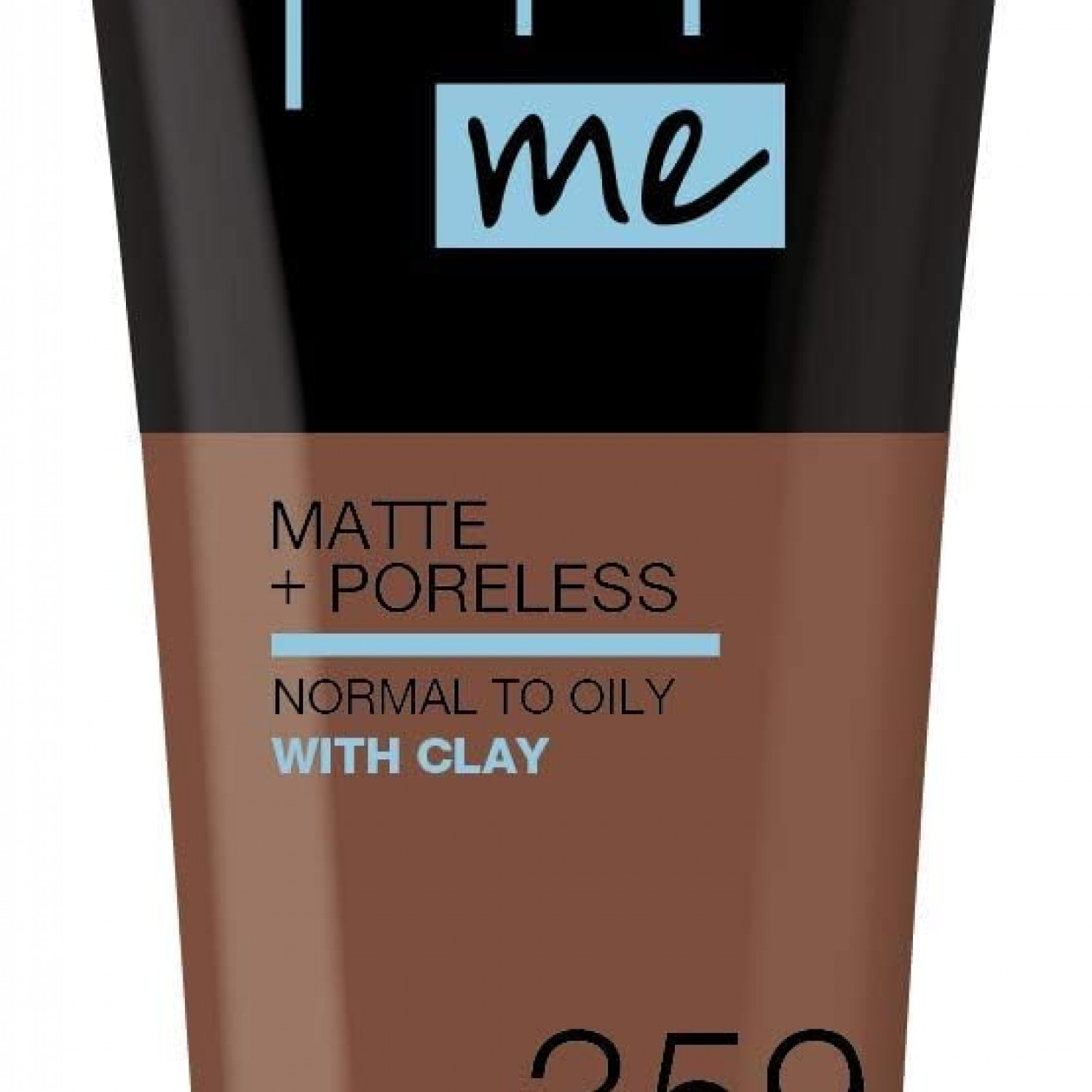 MEKA UP Maybelline New York - Fluid Tone on Ton Fit Me! Matte and Poreless Foundation - Shade: 359 