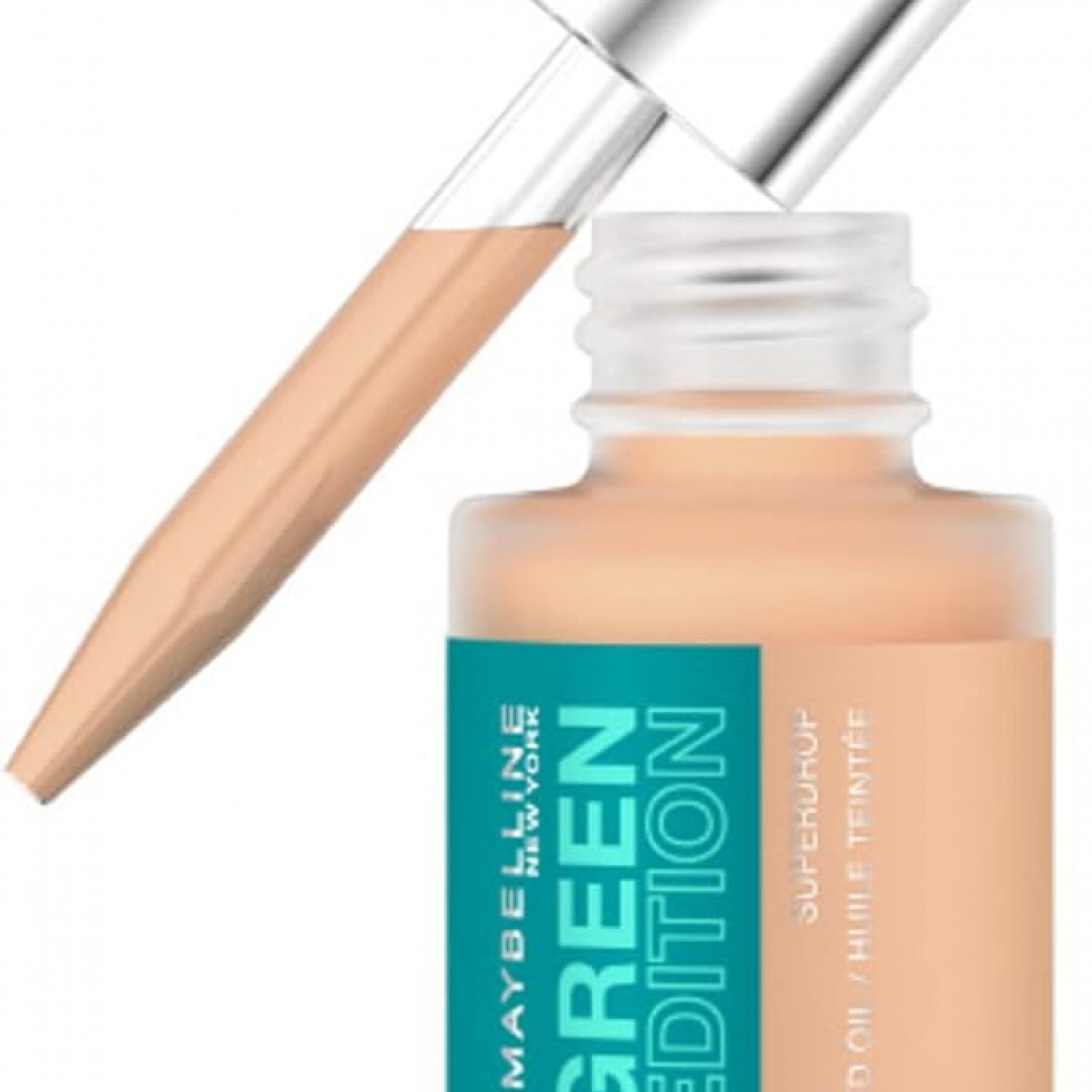 ΜΕΚΑ UP Maybelline Green Edition Superdrop Tinted Oil Makeup N°60 20ml
