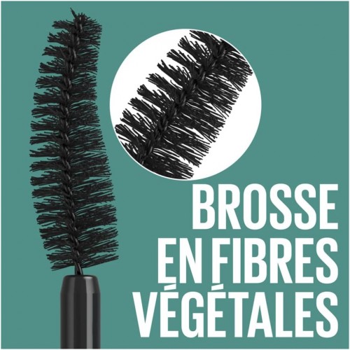 ΜΑΣΚΑΡΕΣ ΜΑΤΙΩΝ Maybelline Green Edition Mega Mousse Mascara 002 Very Black Β3414100