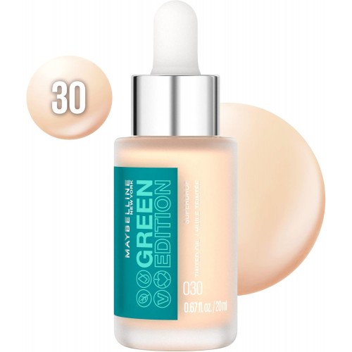  MAKE UP Maybelline Green Edition Superdrop Tinted Oil Makeup N°30 20ml.