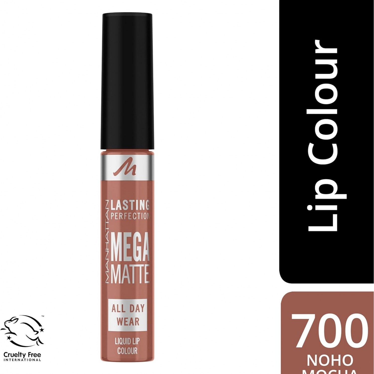  ΚΡΑΓΙΟΝ Manhattan Lasting Perfection Mega Matte Liquid Lip Color 700 Noho Mocha