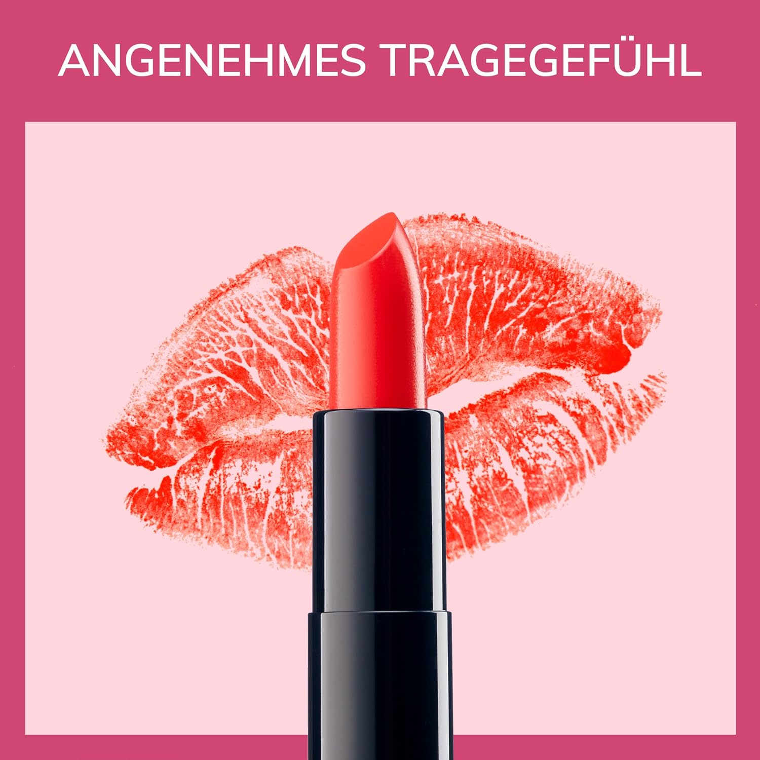ΚΡΑΓΙΟΝ Manhattan All In One Lipstick, Shimmering Lipstick for Long-Lasting Shine & Intense Colour, Colour Oh, So Orange 470