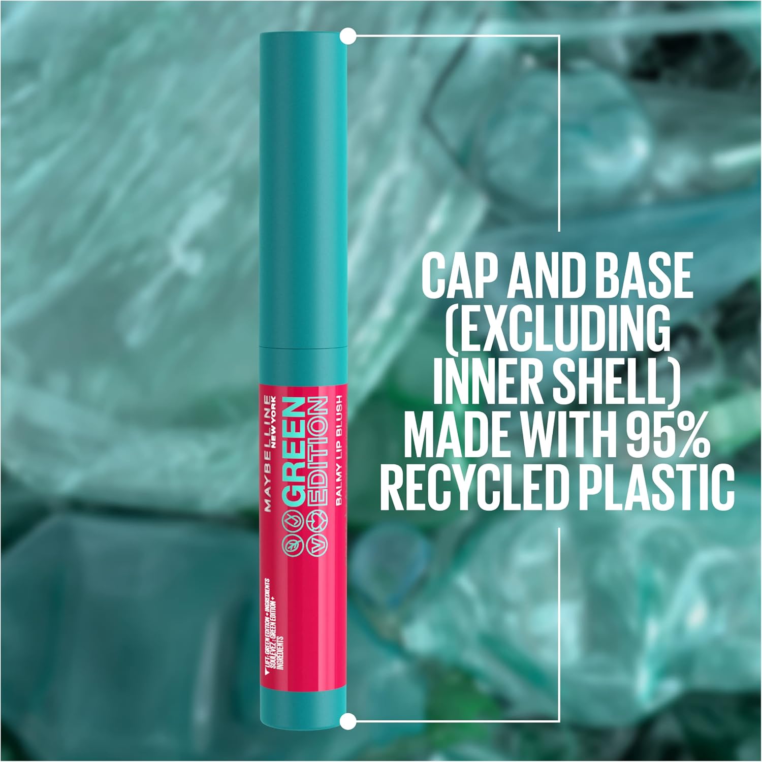 ΚΡΑΓΙΟΝ Maybelline Green Edition Balmy Lip Blush 010 Sandalwood