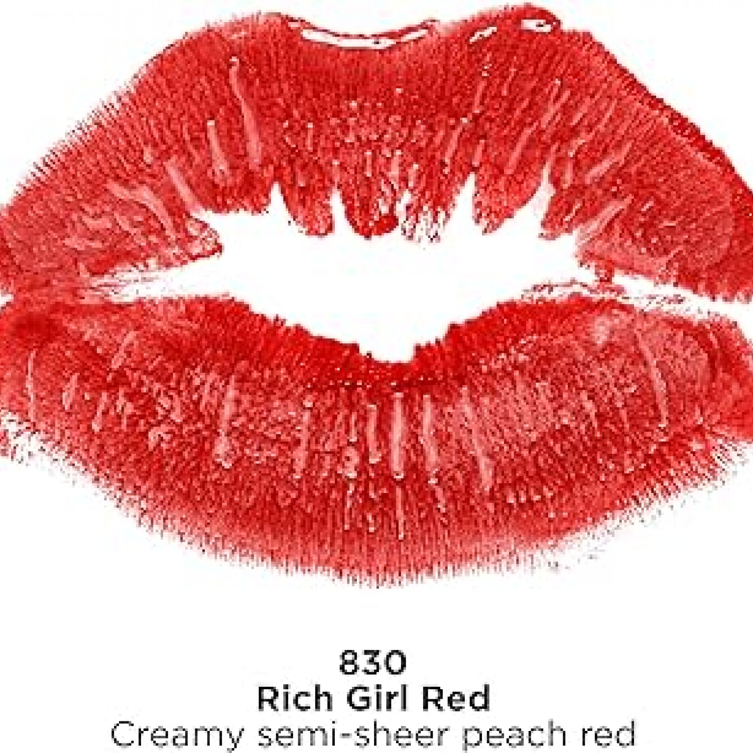 Revlon Super Lustrous Lipstick στην απόχρωση Sheer 830 Rich Girl Red 3.7g