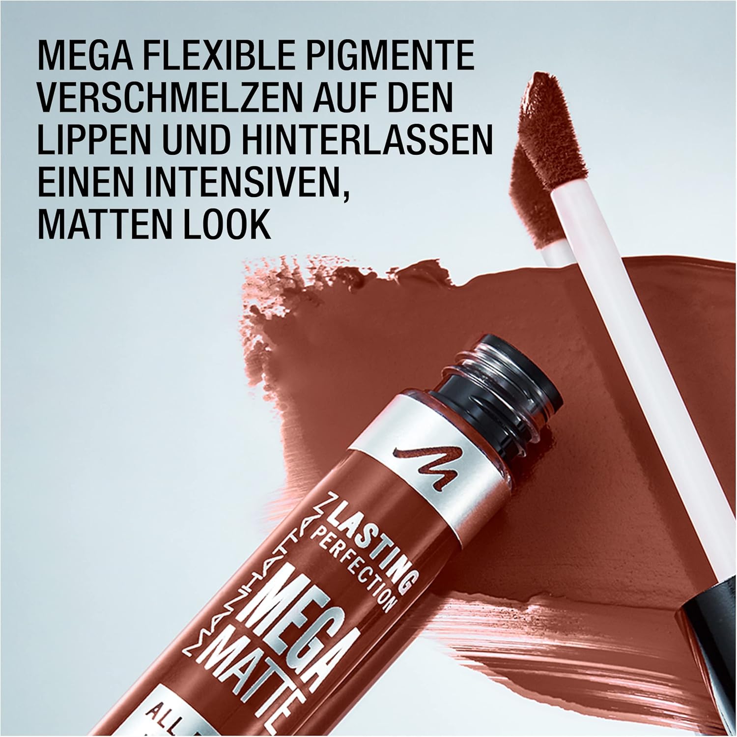 ΚΡΑΓΙΟΝ Manhattan Lasting Perfection Mega Matte Liquid Lip Colour, Colour 725 Love Bite