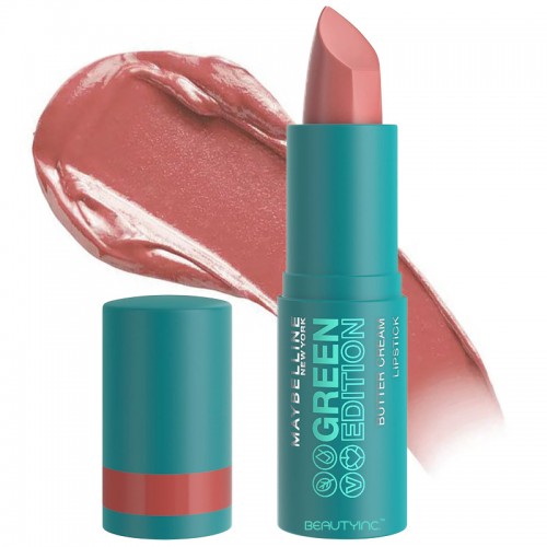Maybelline Green Edition Butter Cream Lipstick 013 Shell