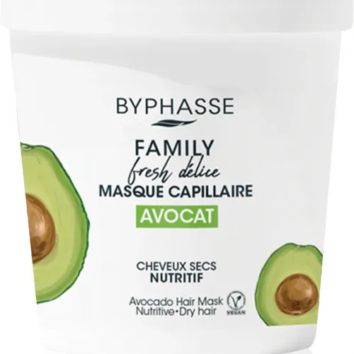 Byphasse Family Fresh Delice Avocat Μάσκα Μαλλιών για Διατήρηση Χρώματος 250ml