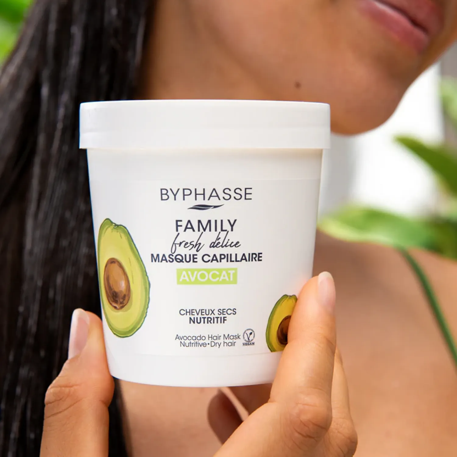 Byphasse Family Fresh Delice Avocat Μάσκα Μαλλιών για Διατήρηση Χρώματος 250ml