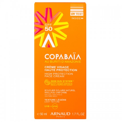 Copabaïa au Buriti d'Amazonie Κρέμα Προσώπου Υψηλής Προστασίας SPF50 