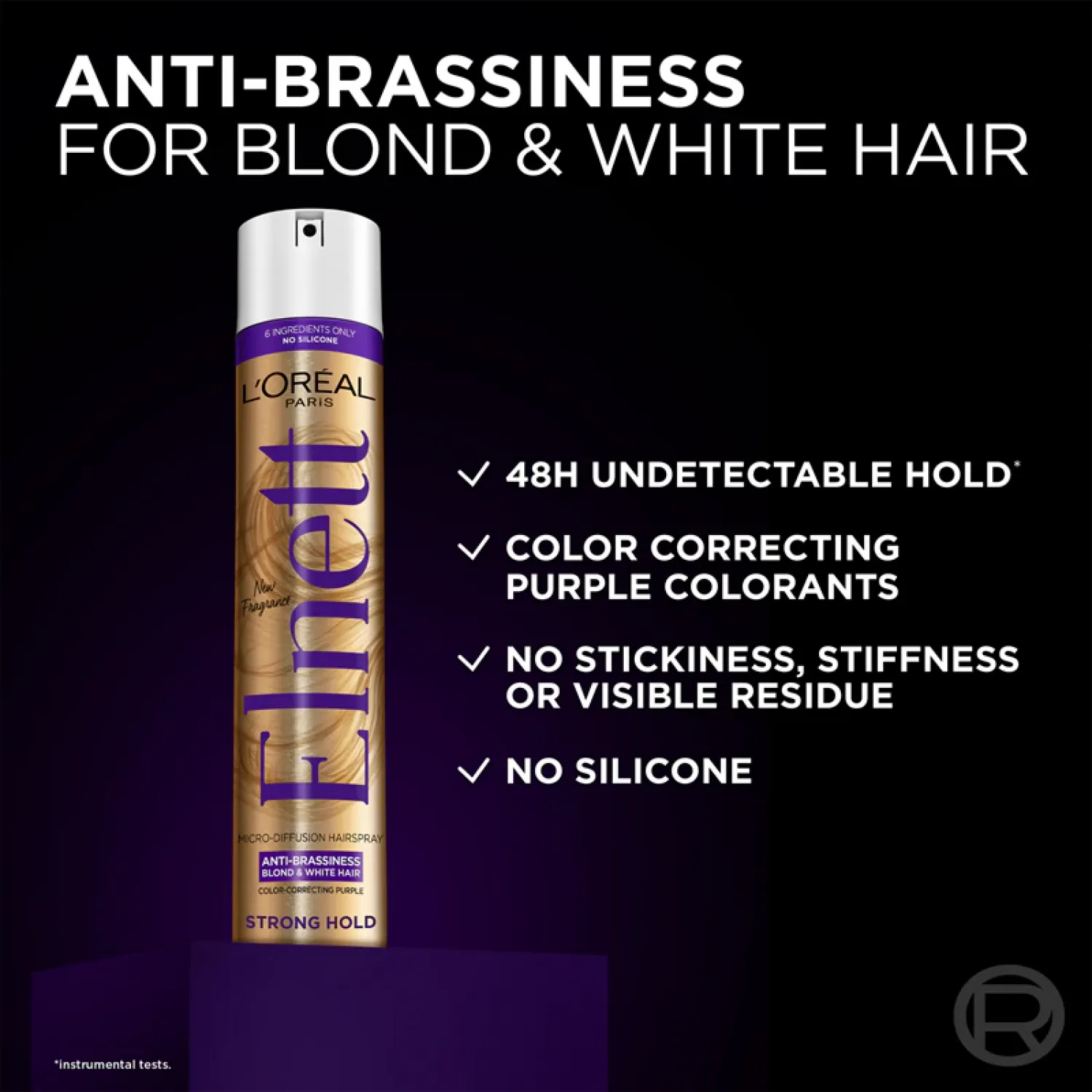 L’Oréal Paris Elnett λακ μαλλιών για ξανθά μαλλιά 200ml