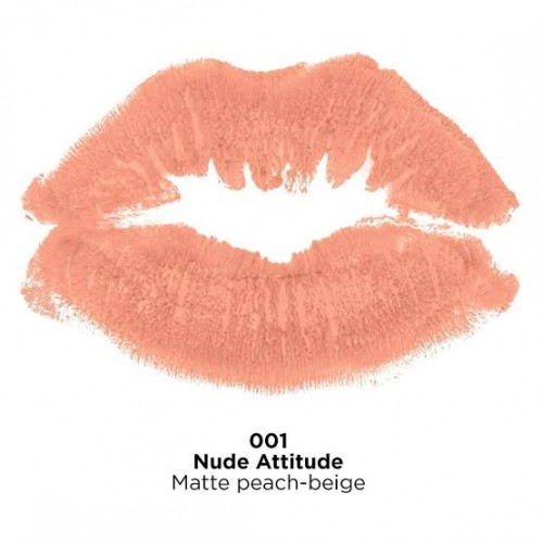 Revlon Super Lustrous Lipstick στην απόχρωση Matte 001 Nude Attitude 4.2g