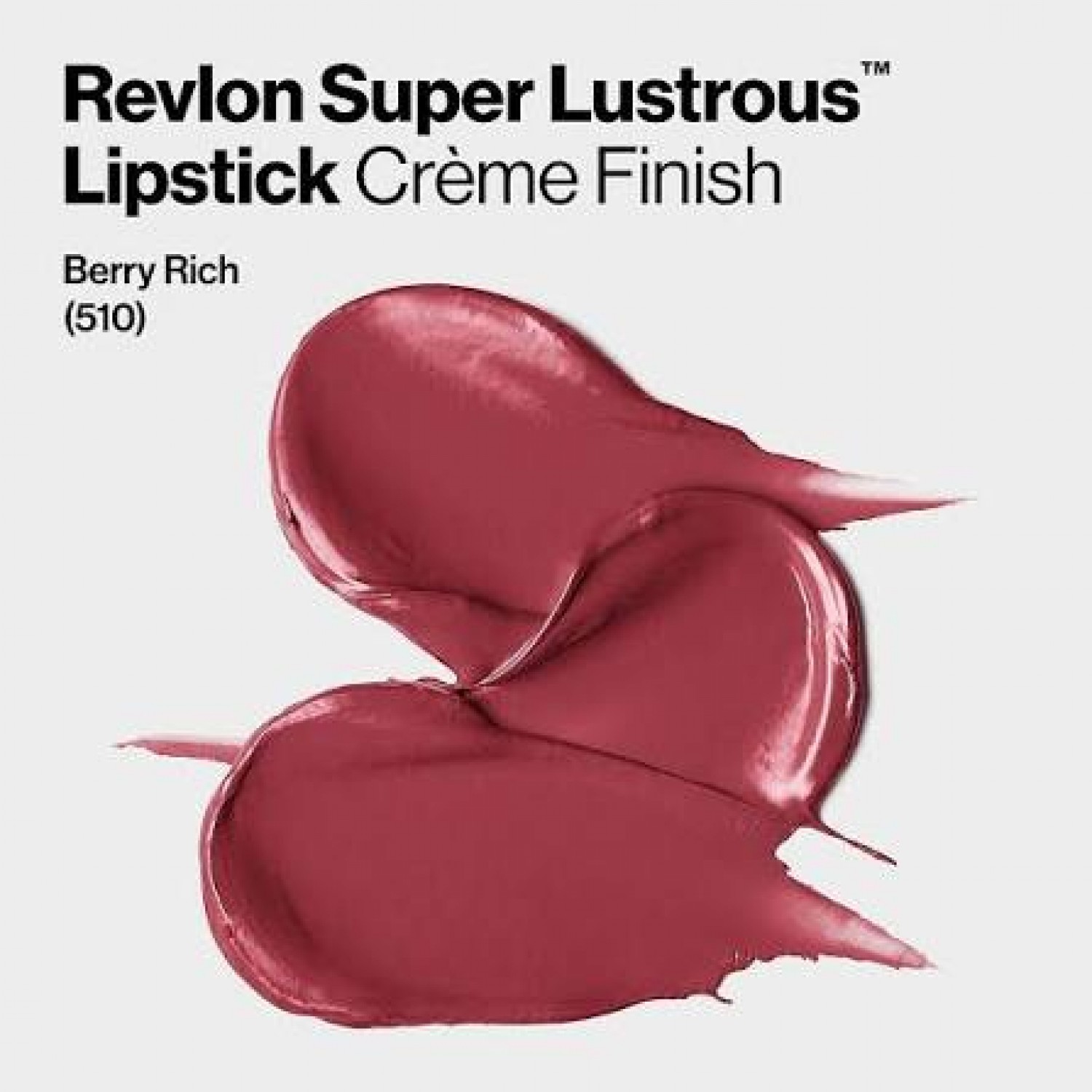 Revlon Super Lustrous Lipstick στην απόχρωση Creme 510 Berry Rich 4.2g