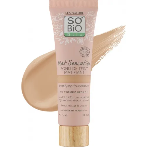 So'Bio Etic Mat Sensation Foundation 30ml