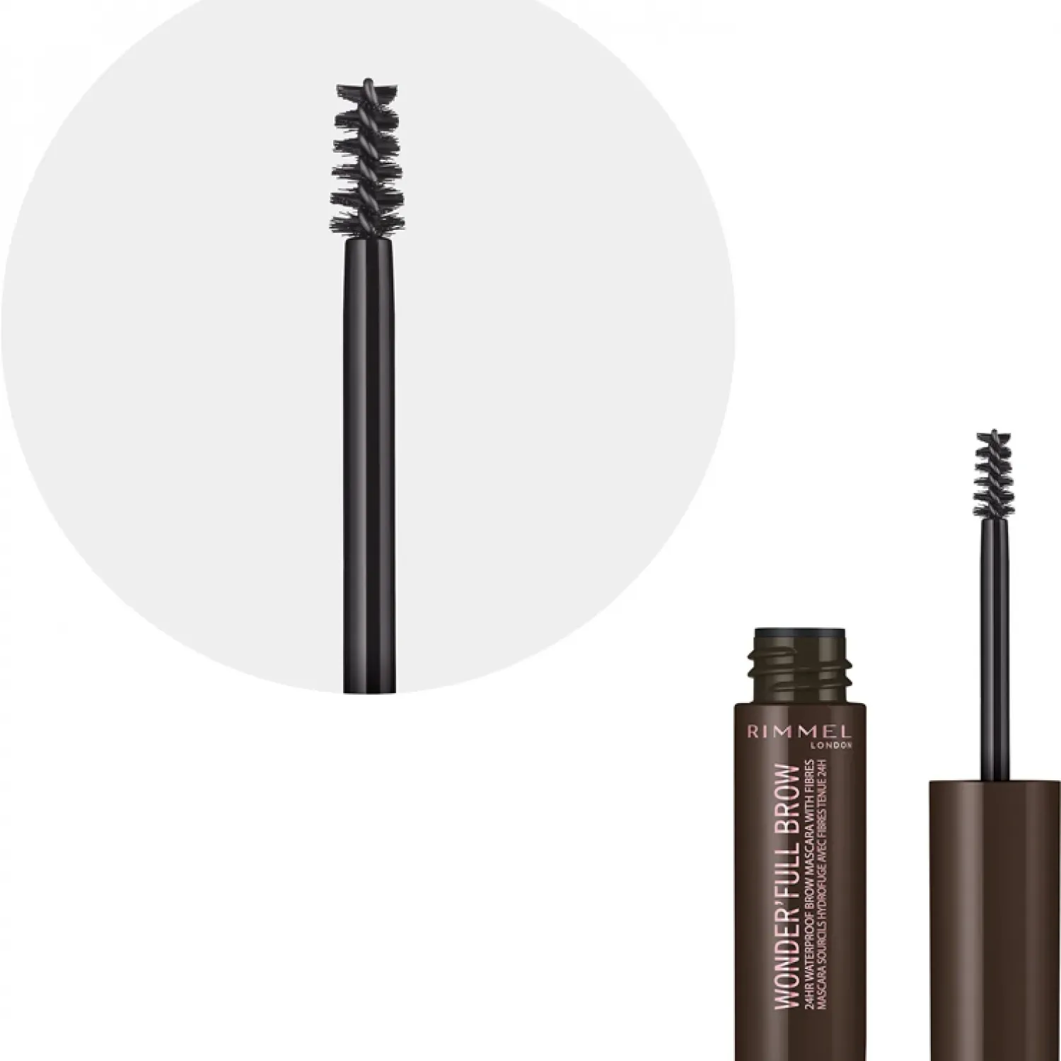 ΜΑΣΚΑΡΕΣ ΦΡΥΔΙΩΝ 6X Manhattan Wonder Full Brow Mascara 003 DARK