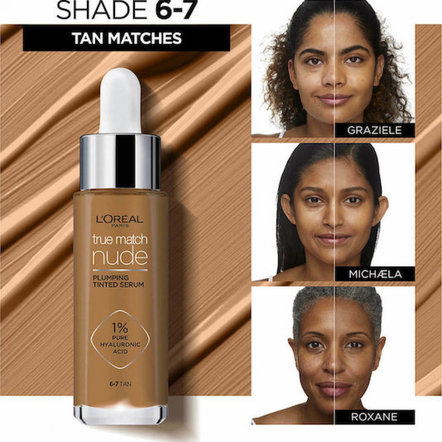 MEKA UP   L’Oréal Paris True Match Nude Plumping Tinted Serum no 5-6 