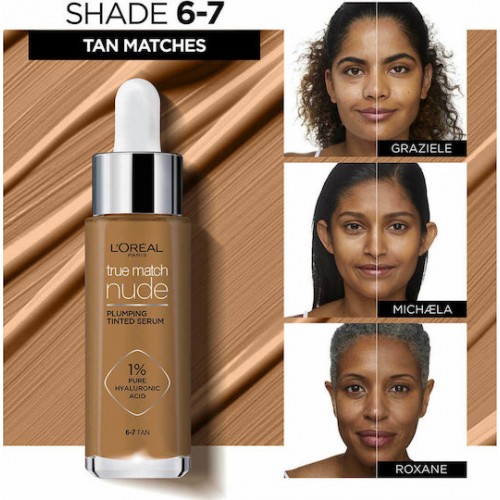 MEKA UP   L’Oréal Paris True Match Nude Plumping Tinted Serum no 5-6 